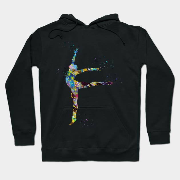 Ballet dancer Hoodie by erzebeth